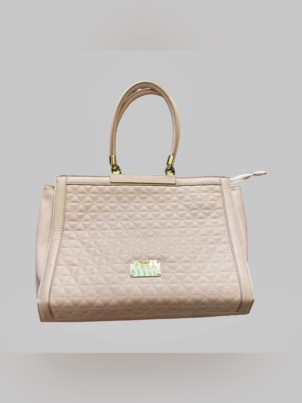 BEBE Quilted Tote in Pink